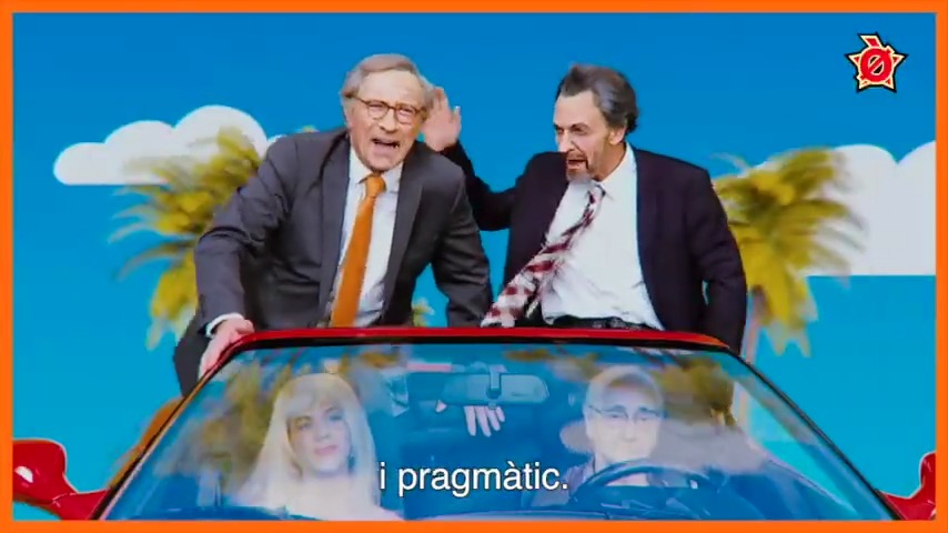 🚗 Xavier Trias presenta el ConverBoy, la versió pragmàtica de la Indepe Girl, de Laura Borràs. #PolòniaTV3