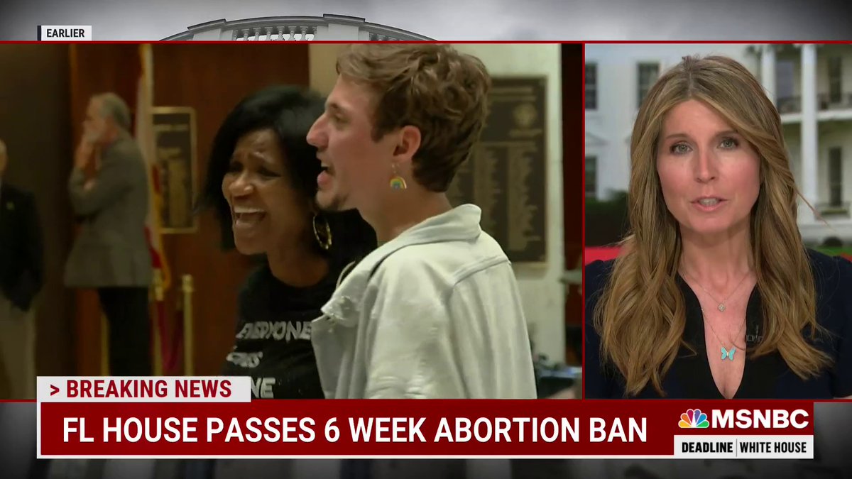 BREAKING: Florida legislature passes a ban on most abortions after six weeks. Gov. Ron DeSantis is expected to sign the measure into law.