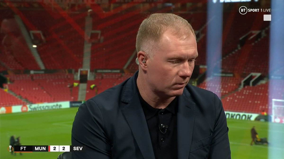 📝 Anthony Martial 📝 Harry Maguire 📝 Victor Lindelof Paul Scholes believes Man Utd will need some of their squad members to step up next week in Spain. #UEL