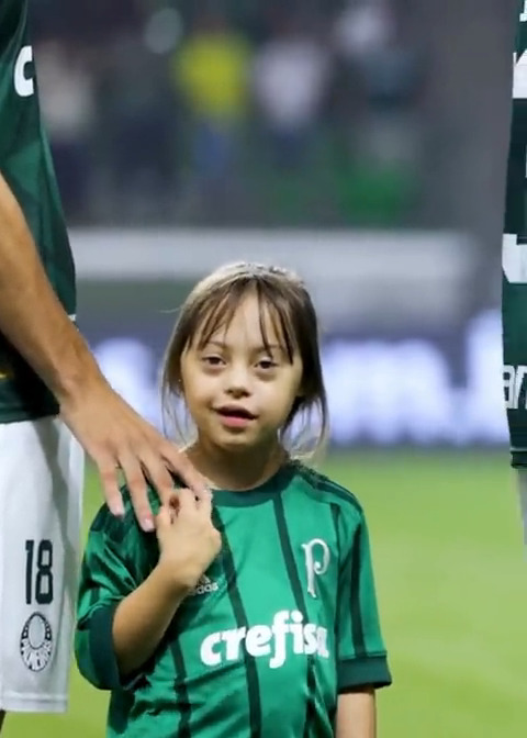 Eu não sabia que precisava ver esse vídeo até ver esse vídeo 🥹 Sempre juntos, Stella! Obrigado por trazer sorte ao #MaiorCampeãoDoBrasil! 💚 #AvantiPalestra