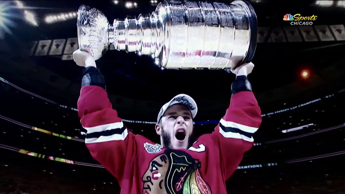 Few men in NHL history did it better. The Blackhawks send Jonathan Toews off with a tribute video ❤