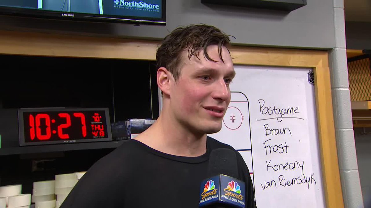 "It's been an absolute honor." Hear from Justin Braun following the season finale in Chicago. #PHIvsCHI | #FueledByPhilly