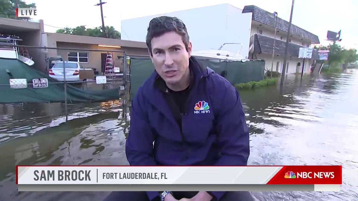 Fort Lauderdale’s airport remained closed for a second day after more than 2 feet of rain fell on the South Florida city, flooding roads, swamping cars and stranding travelers, officials said. Sam Brock reports on the ground.