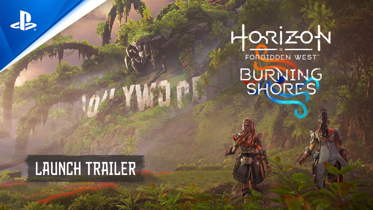 The ruins of a great city await as Aloy journeys farther than ever before. Uncover a new threat, hidden in the wilds, when Horizon Forbidden West: Burning Shores arrives April 19 :