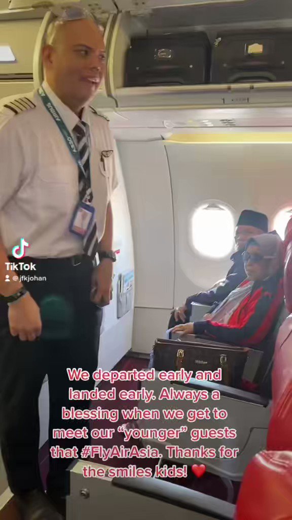 Here is a video onboard an AirAsia flight, to help get you in the mood for Raya. 🥳 Fly Safe! #HariRaya2023 #SelamatHariRaya #Raya2023