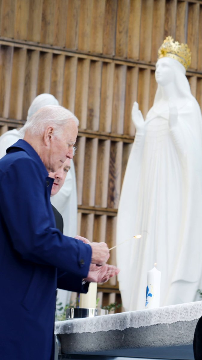 Catholics from around the world have traveled to worship at the sacred Knock Shrine in Ireland. This morning, I had the honor of joining them – taking a few moments of private prayer in place steeped in God’s light.