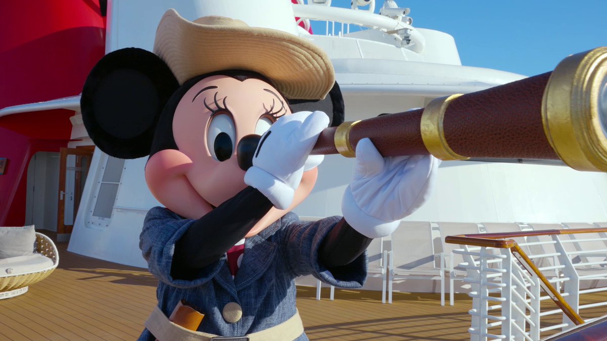 Captain Minnie Mouse is at the helm of a new Disney Cruise Line Line adventure as she dons her brand-new ensemble and journeys to faraway lands! Follow along as Captain Minnie discovers a stand-out design detail from the Disney Treasure and reveals it to the world for the first time.