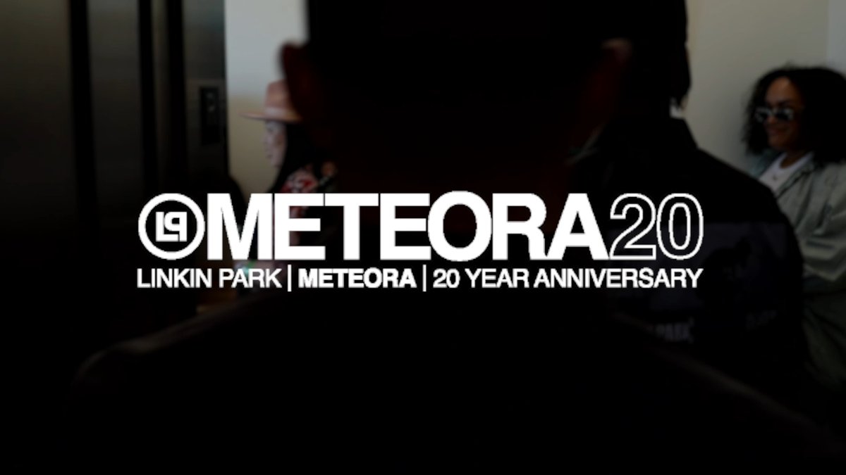 Celebrating Meteora hitting 8x Platinum and the release of #Meteora20 with the Warner family LINKIN PARK Mike Shinoda Joe Hahn Dave Phoenix Farrell