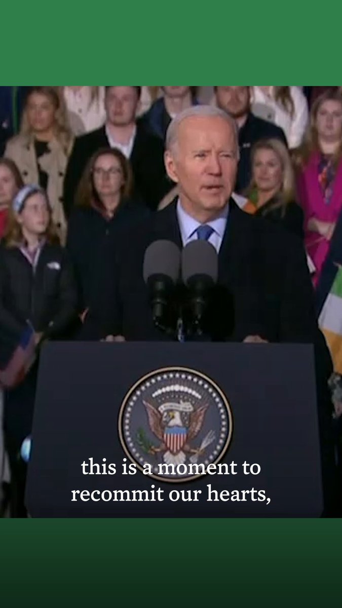 This is a time of possibility. When Ireland and the United States remain united by history, heritage, and hope – nothing is beyond our reach.