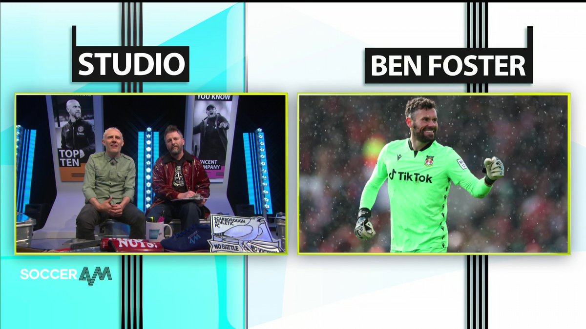 "Rob McElhenney was giving me big kisses on the lips" 🤣🤣 Ben Foster reveals how Ryan Reynolds & Rob McElhenney celebrated his late penalty save 🤩