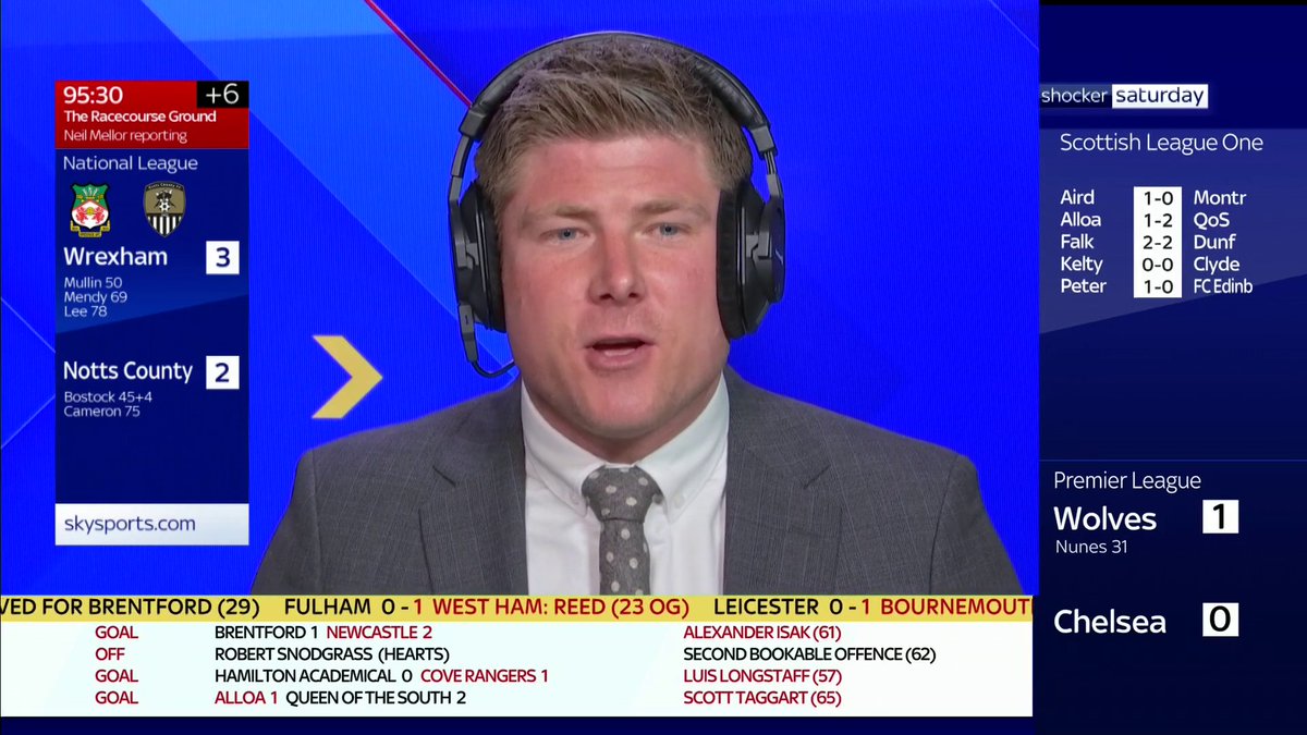 Calm down Neil... Neil Mellor gets a bit overexcited with Ben Foster's penalty save 🙈