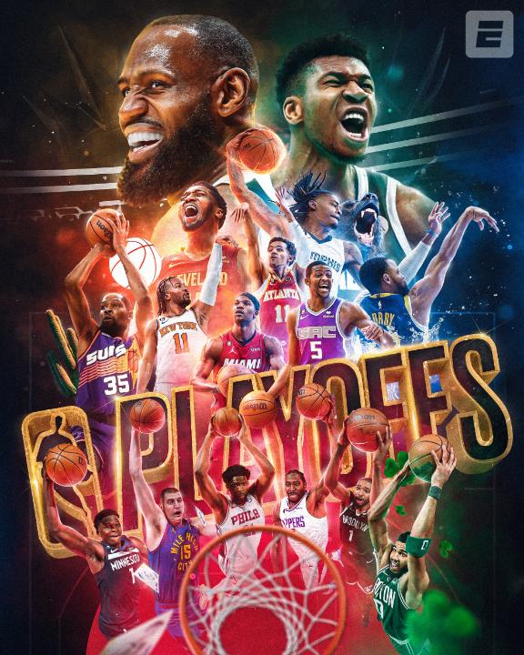 The stars are ready. It's NBA Playoff time 😤 NBA on ESPN | #NBAPlayoffs