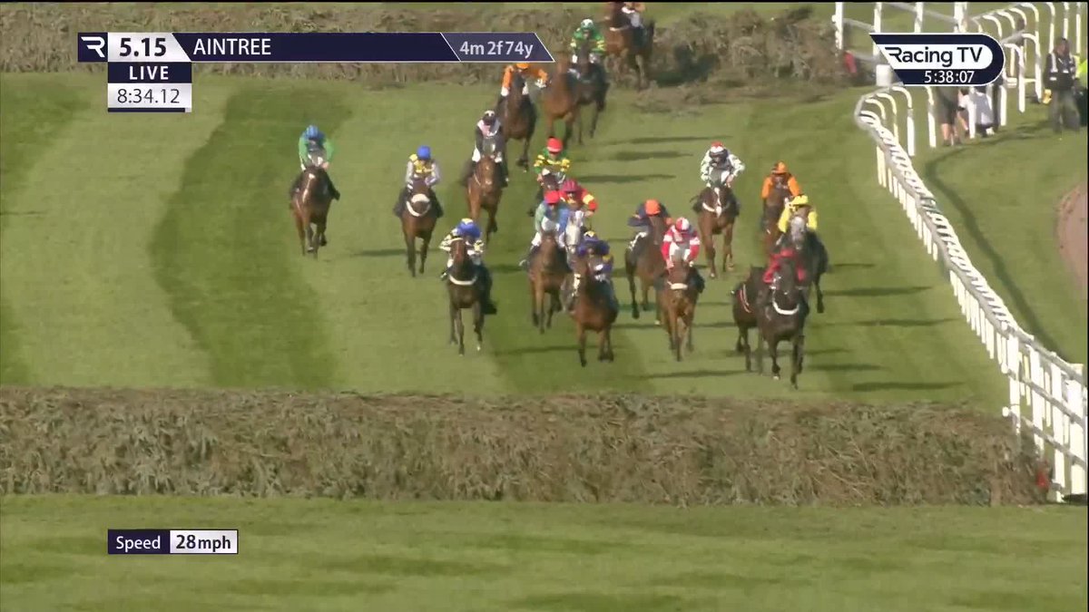 ⭐️ Corach Rambler - a magnificent winner of the 2023 Randox #GrandNational He gives Derek Fox &amp; lucinda russell a second win in the world's most famous chase at Aintree Racecourse