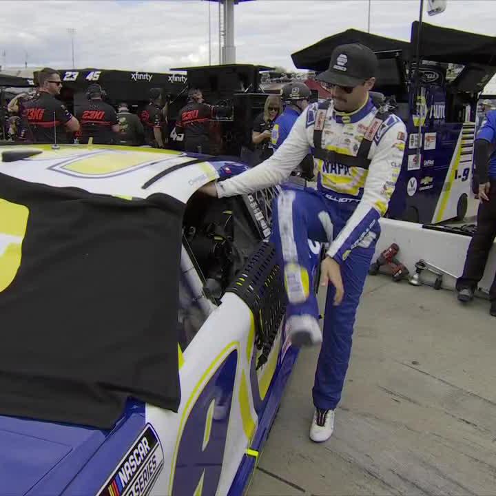 Good to have you back Chase Elliott!