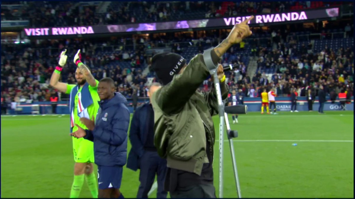 Le chambrage de Presnel Kimpembe qui reprend le « Chicoté » après la victoire face au RC Lens. 🎥 CANAL+ Foot