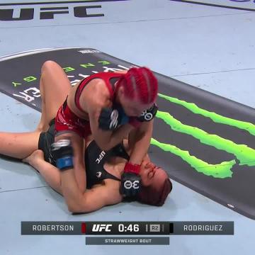Threw up that armbar FAST 😳 #UFCKansasCity