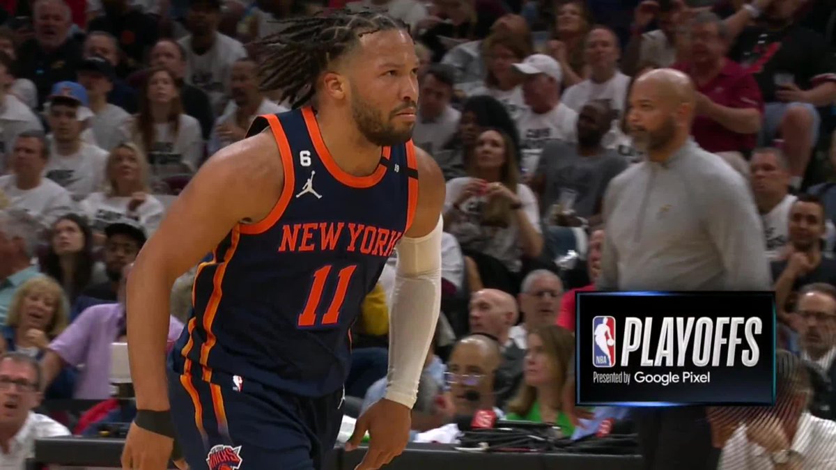 Jalen Brunson is cookin' in Cleveland 🔥