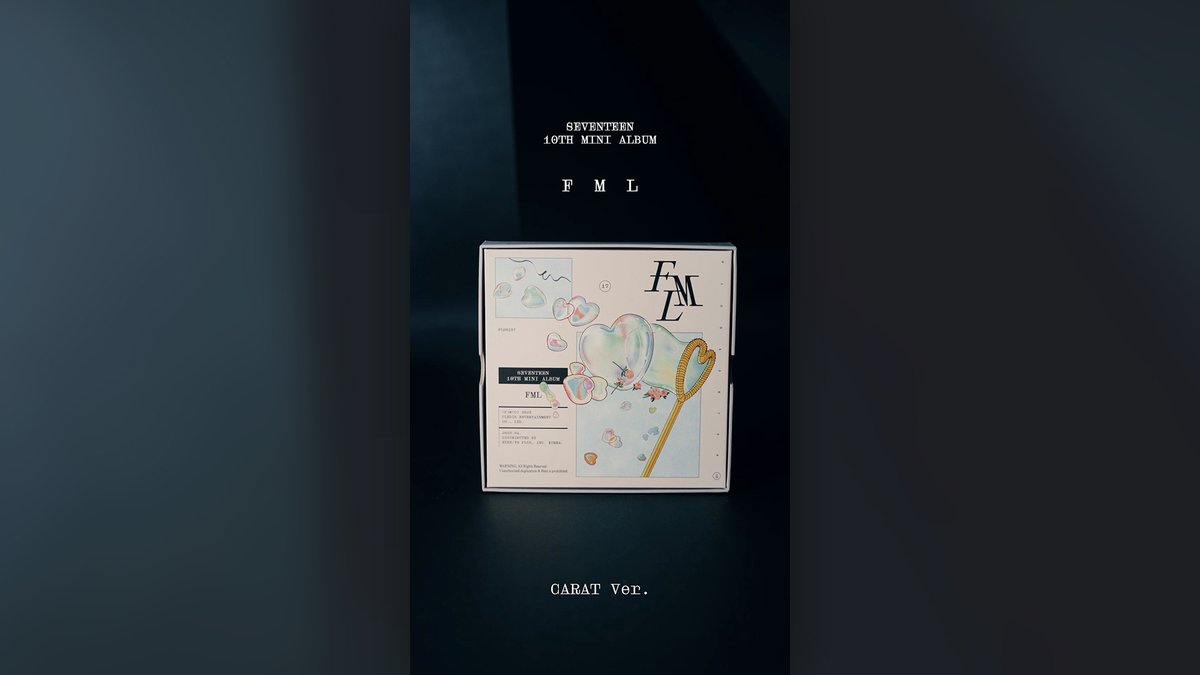 SEVENTEEN (세븐틴) 10th Mini Album 'FML (CARAT Ver.)' Physical Album Preview ☁ 2023.04.24 6PM (KST) ☁ 2023.04.24 5AM (ET) #SEVENTEEN #세븐틴 #FML #FxckMyLife