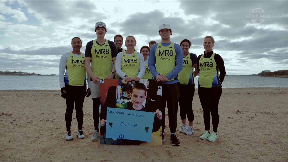 10 years ago, 8-year-old Martin Richard was among the three killed in the Boston Marathon bombing. His friends from their Boston neighborhood will honor his memory by running together in the race on Monday.