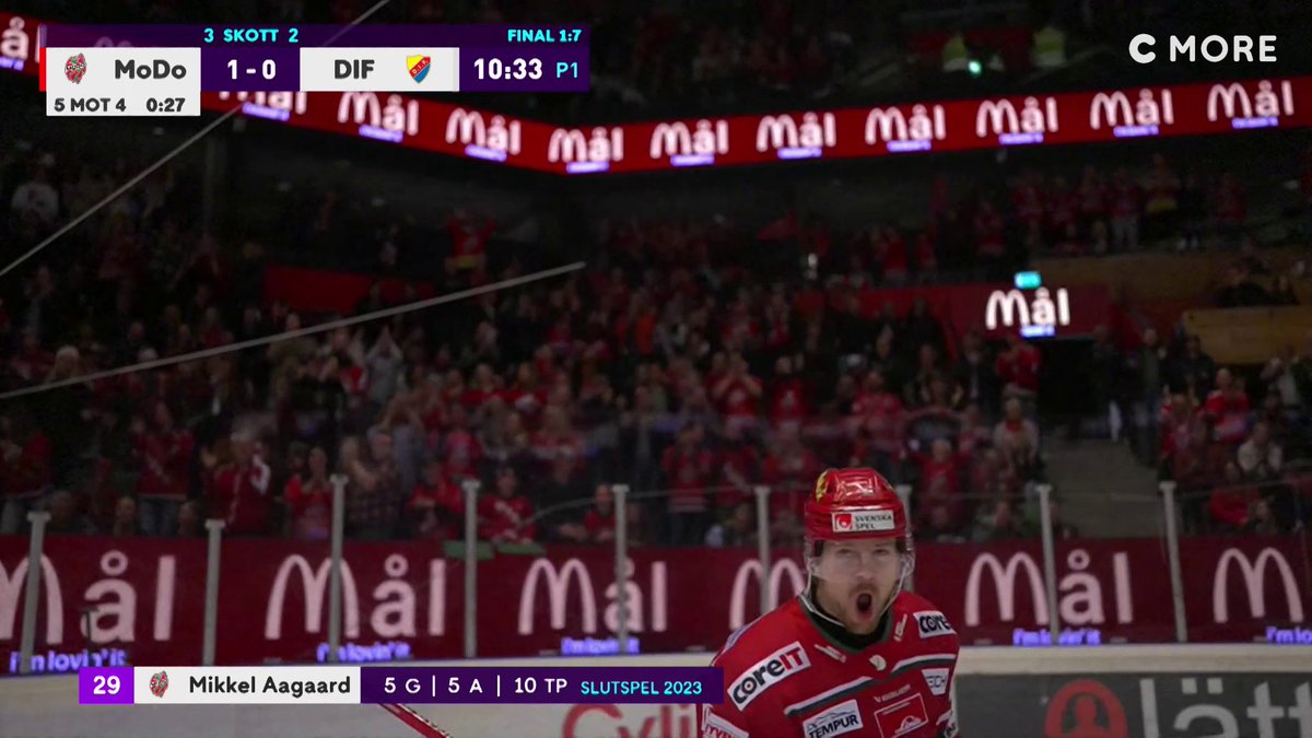 MÅÅÅÅL!! Mikkel Aagaard prickskjuter in 1-0 mot Djurgården 🚨