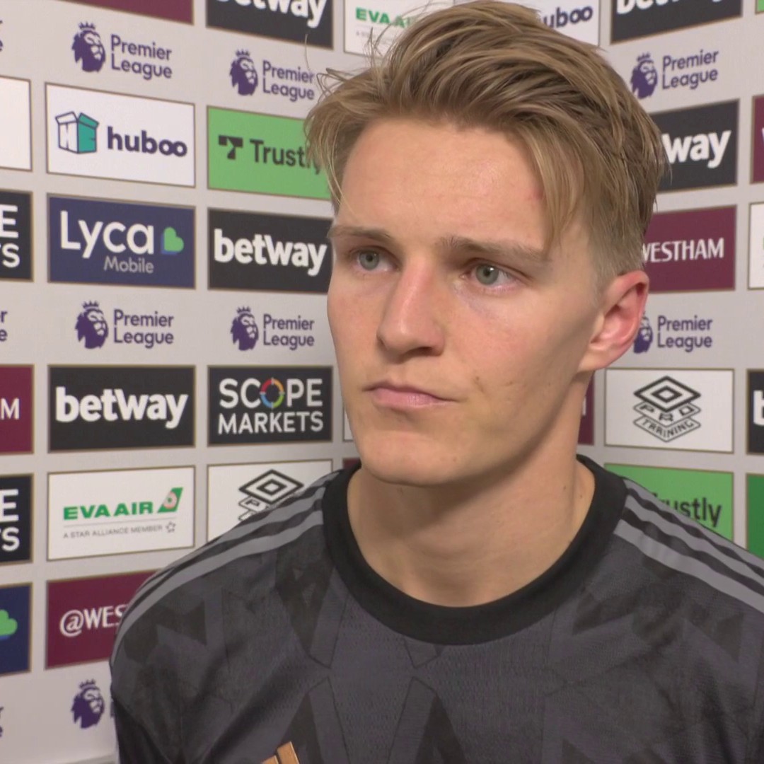 ๐ฃ๏ธ "We did stupid things on the ball" Martin Odegaard expressed his disappointment at Arsenal's 2-2 draw against West Ham.