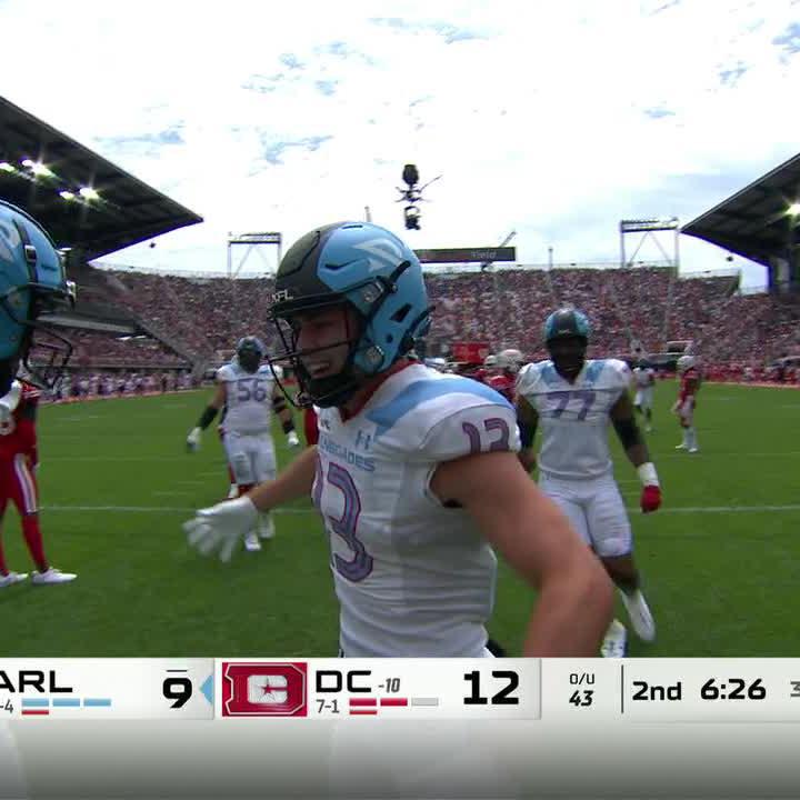 CALEB VANDER ESCH MUSCLED HIS WAY TO THE END ZONE 💪 Arlington Renegades | XFL