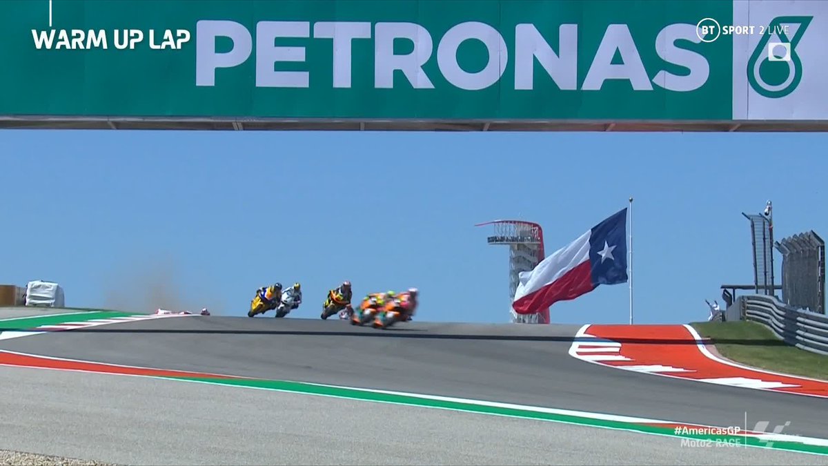 Jake Dixon has gone on the warm-up lap!! #AmericasGP