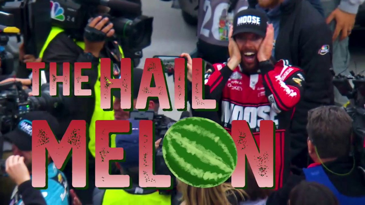 "It just doesn't look real." October 30th, 2022. Martinsville. Ross Chastain. The Hail Melon. A moment we'll never forget.