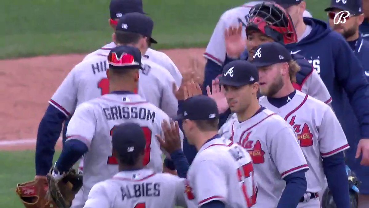 W. Back-to-back sweeps. The Atlanta Braves are 12-4. #ForTheA