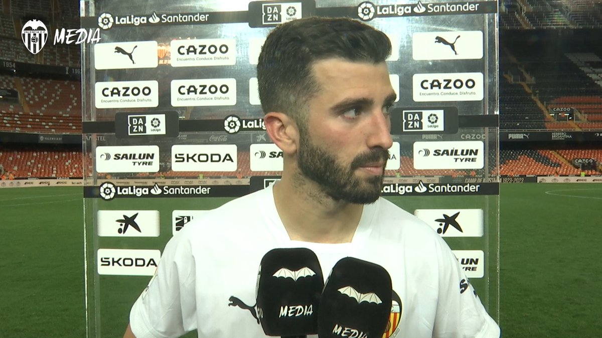 💬 Jose Luis Gayà Peña: "Nos tenemos que levantar porque quedan nueve partidos y este escudo se merece luchar por cada partido al máximo" #ValenciaSevillaFC #CORVCF | #ADNVCF