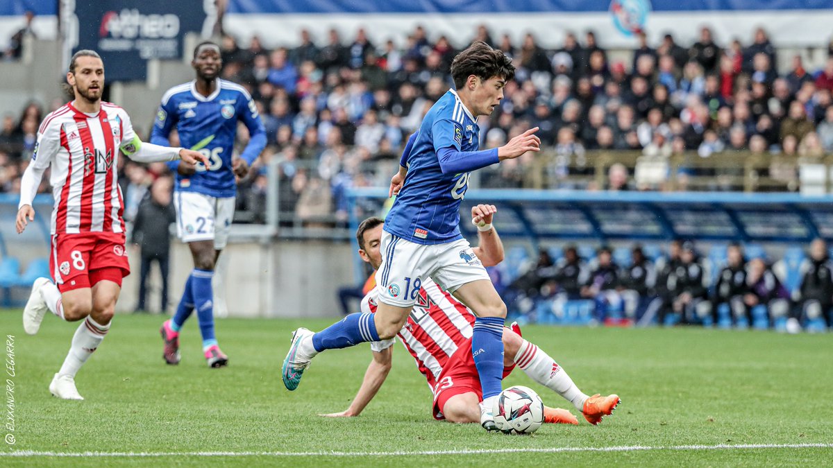 🎥 I First 𝙖𝙥𝙥𝙚𝙖𝙧𝙖𝙣𝙘𝙚 and first 𝙜𝙤𝙖𝙡 in Ligue1UberEats for Yuito #Suzuki 🔥⚽️