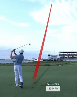 What. A. Shot. 👏 Matt Fitzpatrick nearly holes it for the win on the third playoff hole.