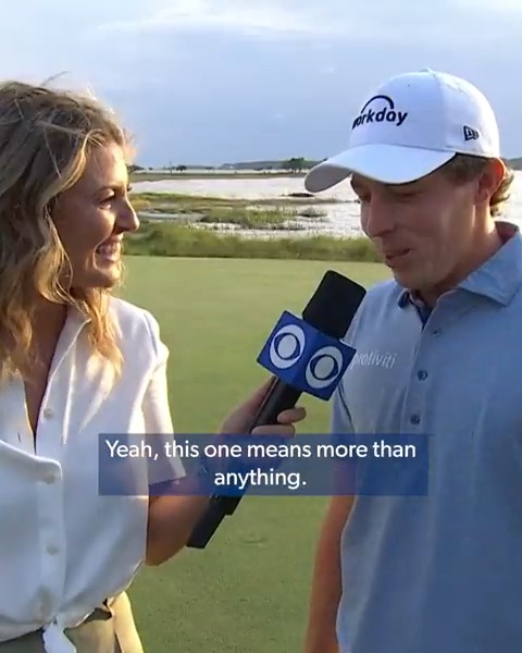 Turning dreams into reality. Matt Fitzpatrick has been coming to Harbour Town with his family since he was 6 years old. He's now a champion at the tournament he grew up watching.