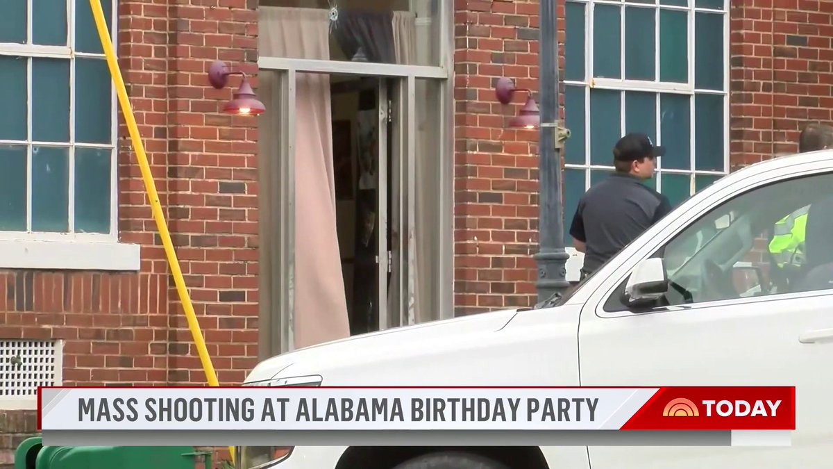 Four people were killed and at least 28 others were injured in a shooting at a birthday party in Alabama. Police have not arrested a suspect or released details about possible leads in the case. Priscilla Thompson reports on the latest.