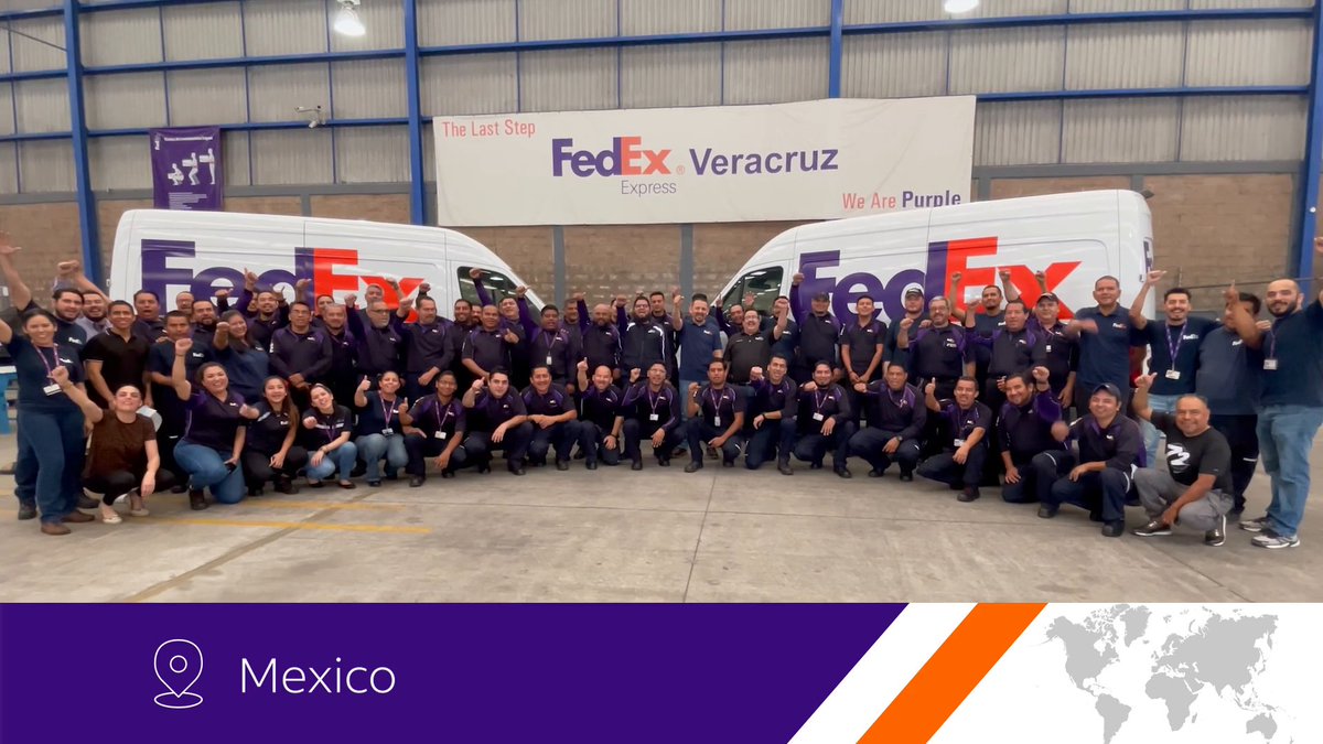 Happy Birthday from around the world! 🌏 And we’re sending a huge thank you to our wonderful team and amazing supporters that were there every step of the way. So grateful for 50 years of delivery. 📦💜 #FedEx50