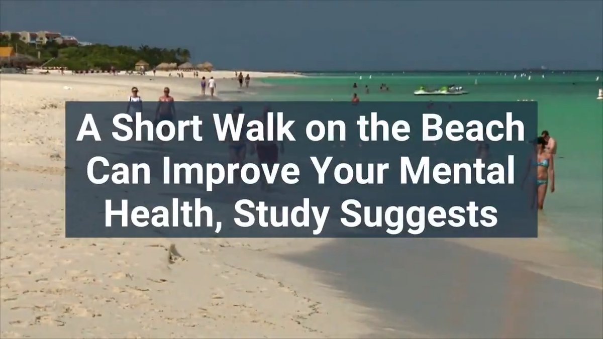 A Short Walk on the Beach Can Improve Your Mental Health, Study Suggests