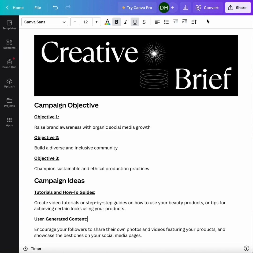 Now you can turn your Canva docs into presentations with this #CanvaTip! Here’s how: Step 1: Select the doc you want to convert to a presentation Step 2: Click on Docs to Decks icon Step 3: Choose your presentation style