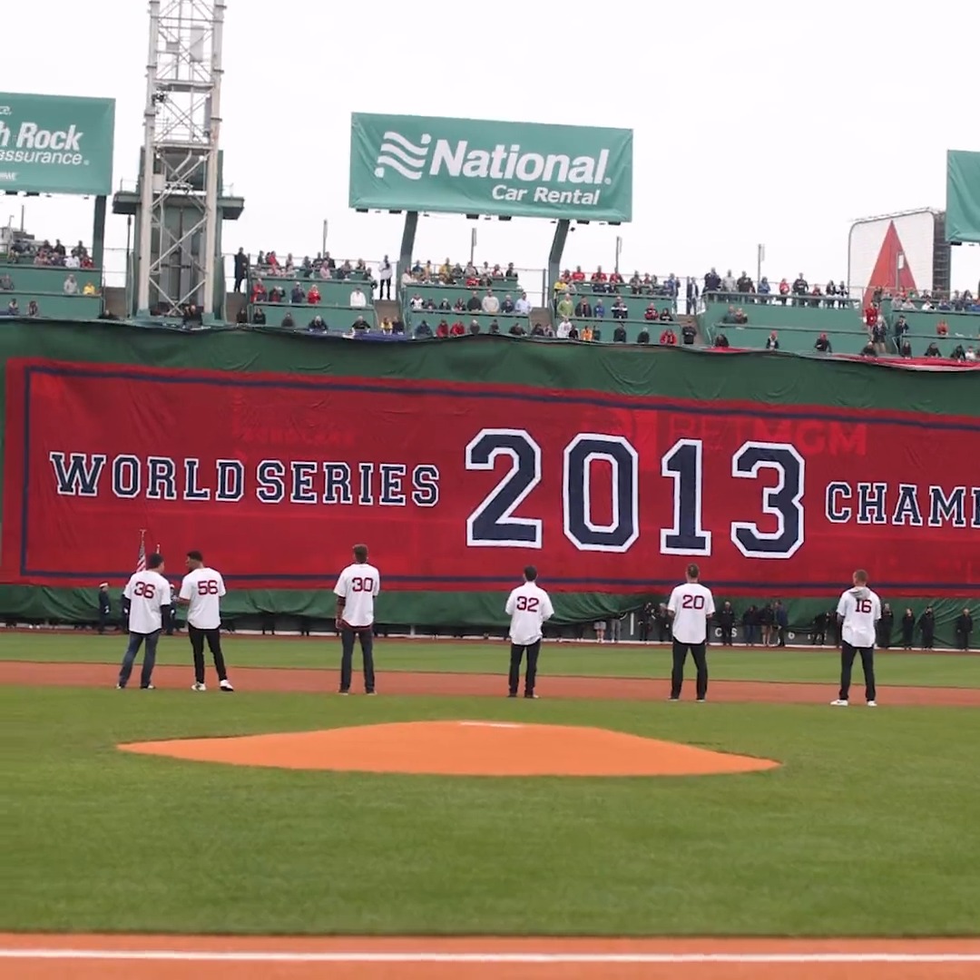 The return of the 2013 champs just warms your heart!