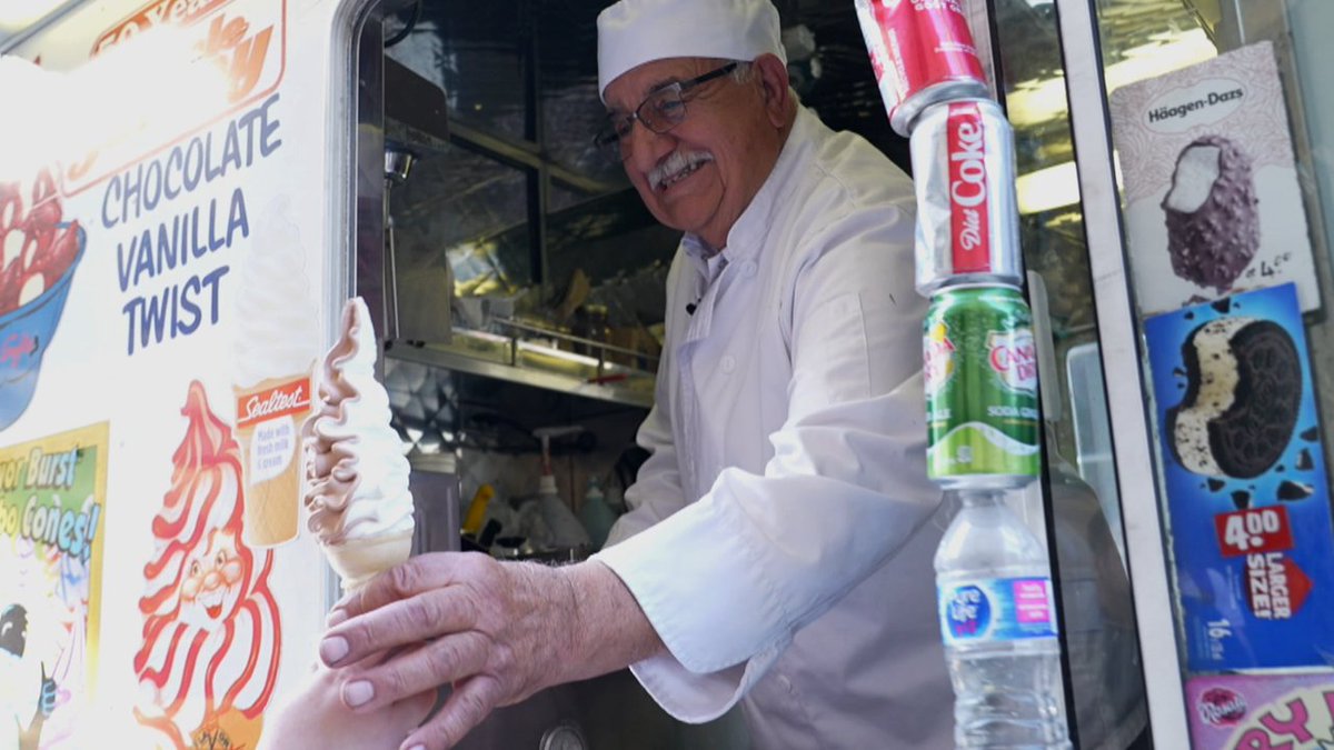 #TheMoment Uncle Jimmy shared his love of serving ice cream in Toronto for 59 years. 🍦