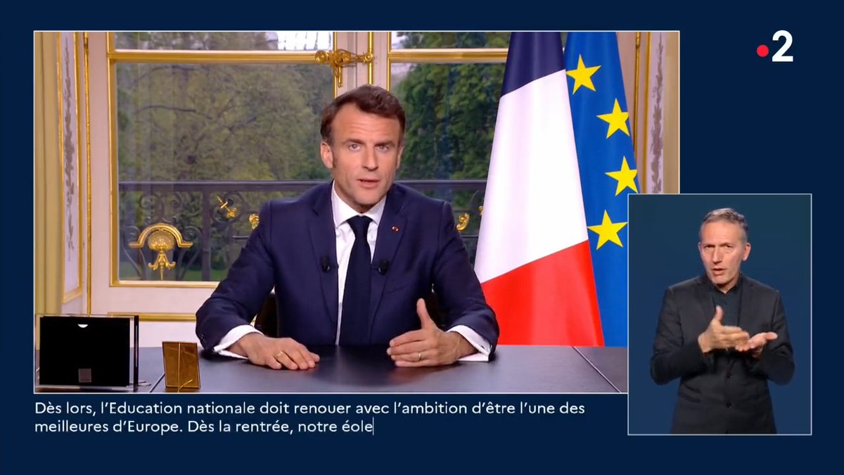 Des élèves mieux accompagnés par des professeurs mieux rémunérés. Le cap fixé par le Président de la République est clair : l'École française doit renouer avec son ambition d’être l’une des meilleures d'Europe. Nous le ferons ensemble, avec chacune et chacun d'entre vous.