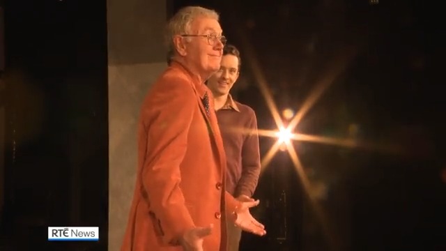Actor Bryan Murray is starring in a new play which is opening at the Peacock Theatre. Mr Murray, who worked on dramas over a 50-year career, is now living with Alzheimers and the play, 'An Old Song, Half Forgotten' has been written specially for him |