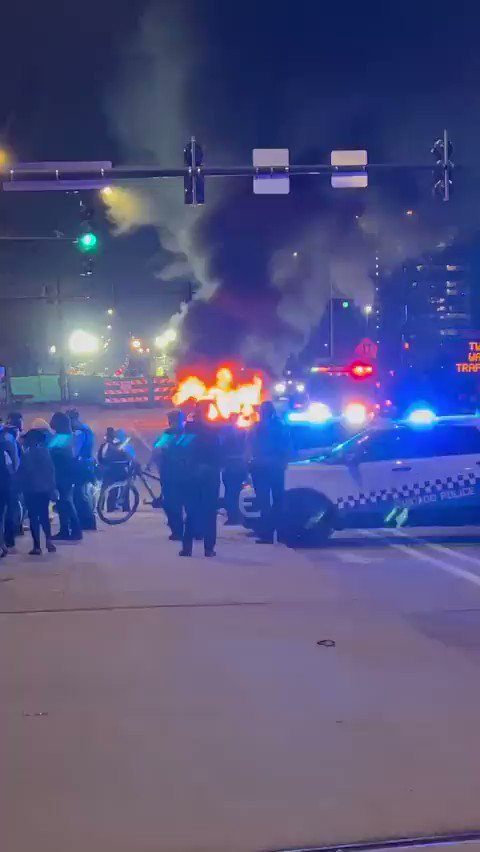 In downtown Chicago this weekend, SEVERAL innocent people were ROBBED, BEATEN, TERRORIZED, and had their cars DESTROYED by a mob of 300+ teens. The Mayor-elect’s response? He defended the mob’s actions, saying they’ve been “starved of opportunities” Chicago is doomed.