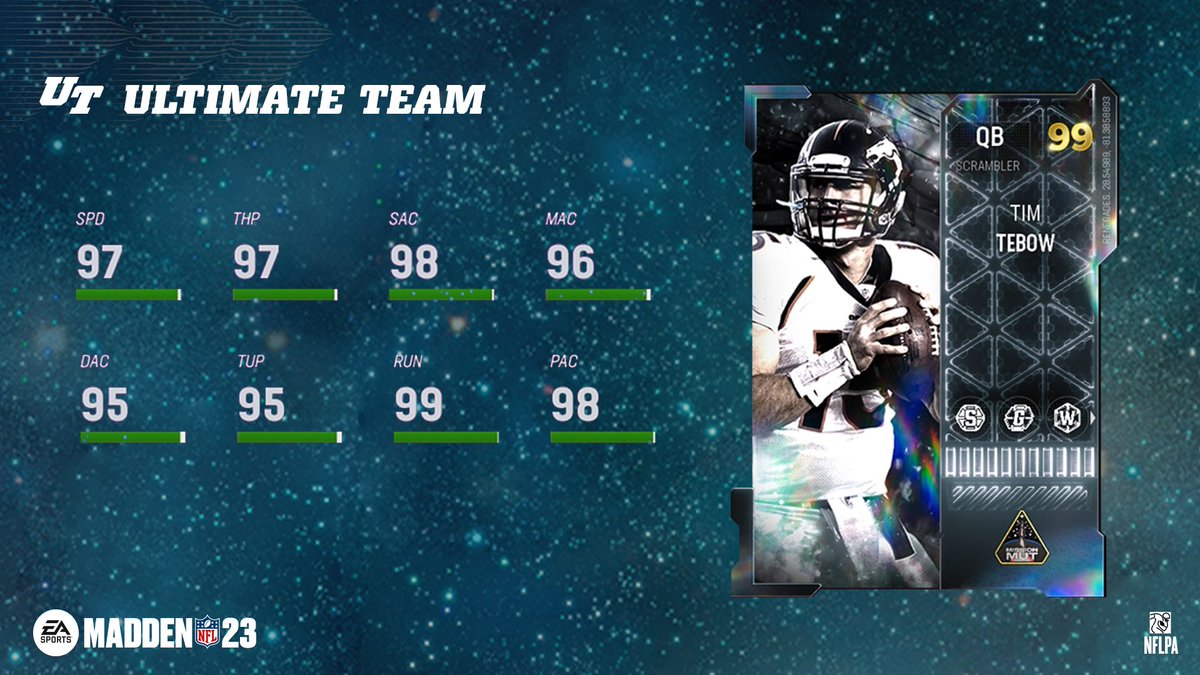 Mission MUT Renegade Champion 🚀 Tim Tebow x #Madden23