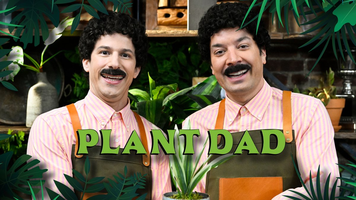 Plant Dad w/ Andy Samberg (The Lonely Island) 🪴 #FallonTonight