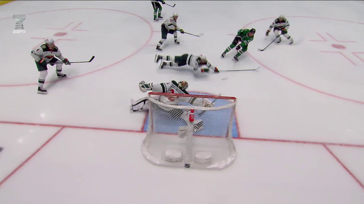 BROCK FABER IN THE CLUTCH! 😮 A literal game-saver. #StanleyCup
