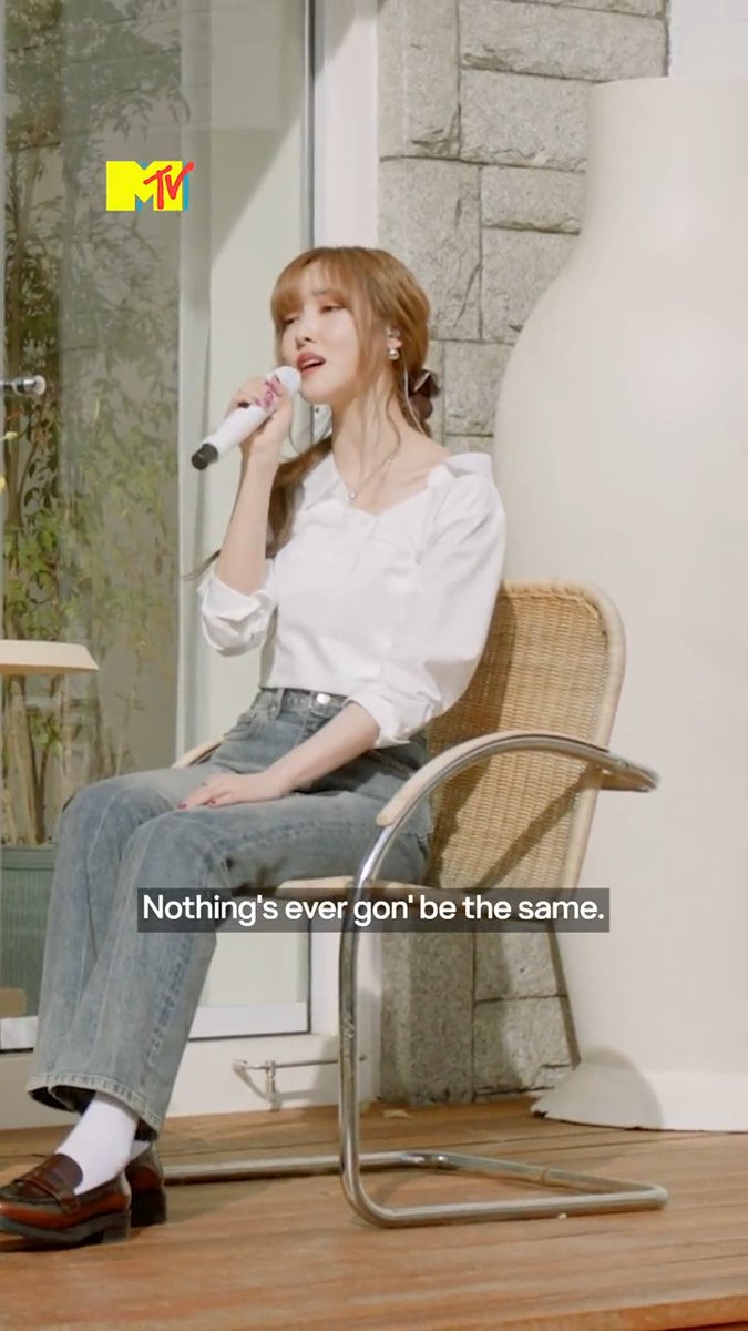 No, @konnect_YUJU, I'm still not okay too, every time I replay your heartfelt #WithoutU #MTVAsiaSpotlight performance! 🥺❤️🩹 #YUJU #유주 🫶 #LUVU, make sure to watch the full video here: