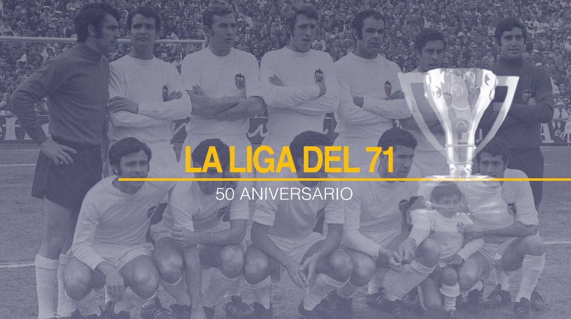 🔙 #TalDíaComoHoy en 1971 el Valencia CF se proclamó campeón de Liga 🏆 #CORVCF #ADNVCF