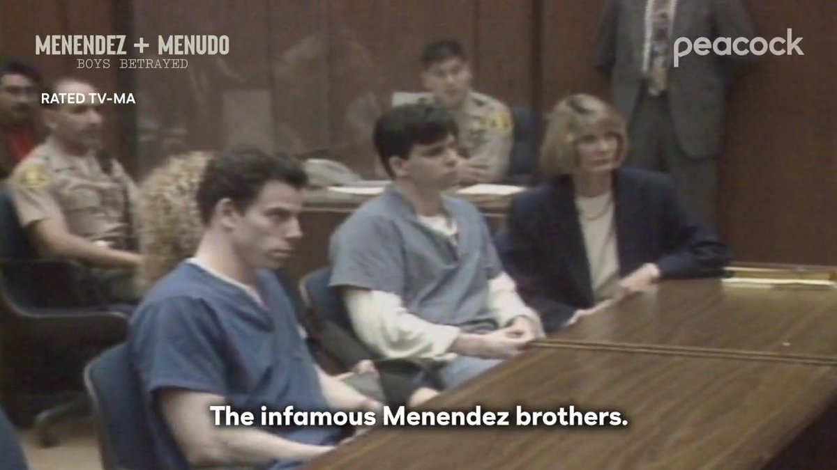 A crime that shocked the world, the boy band that defined an era, and the secret that links them. Menendez + Menudo: Boys Betrayed is streaming May 2 on Peacock.