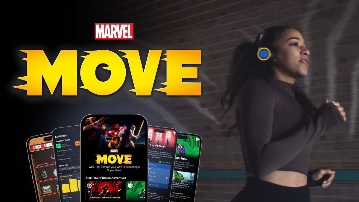 In #MarvelMove, you’ll walk, jog and run alongside Marvel characters in thrilling, immersive audio stories. 📲 From Six to Start, the co-creators of the award-winning @ZombiesRunGame 🏃 Get fit with Marvel heroes this Summer: