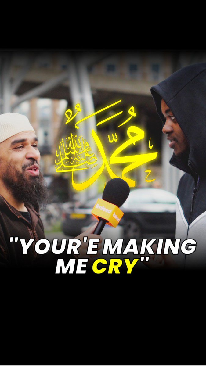 His answer made him cry 🥹